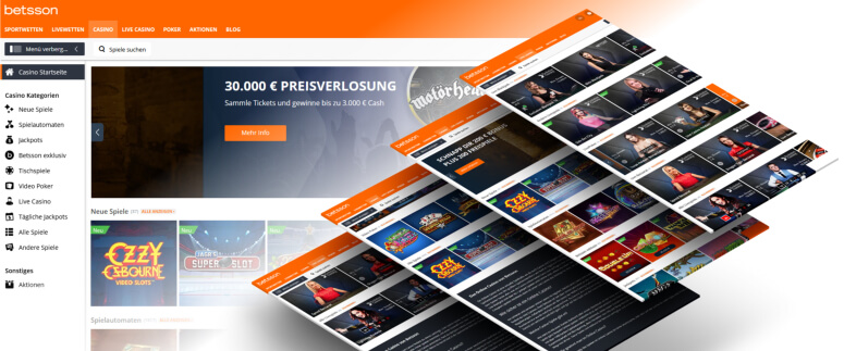 betsson online casino recensie