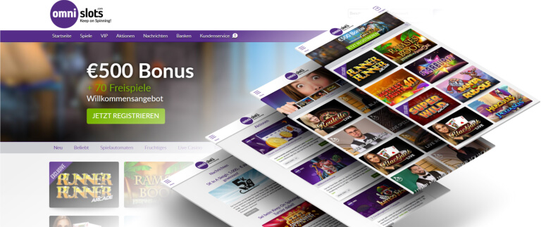 omni slots online casino bonus