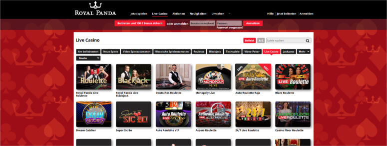 royal panda casino recensie